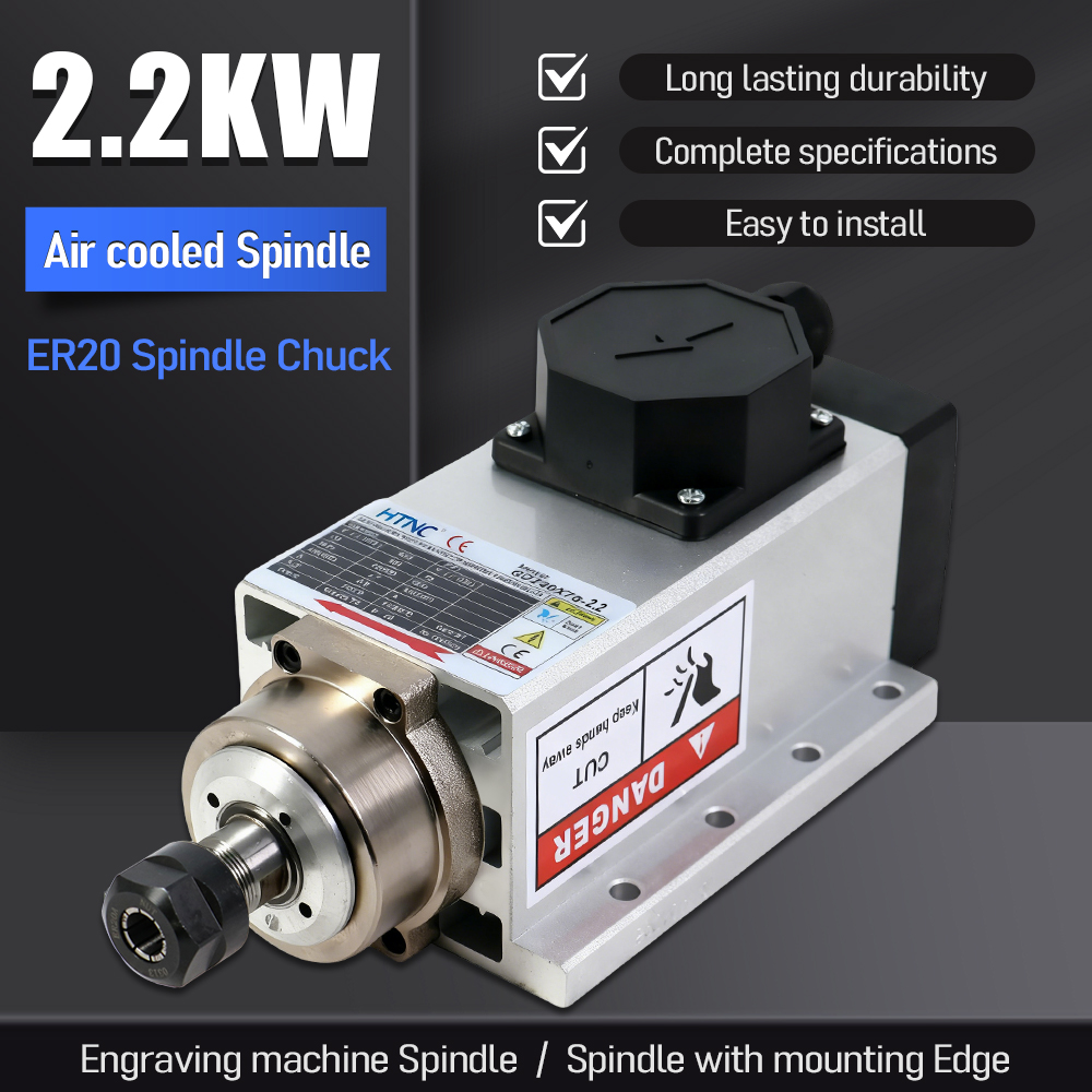 Water Cooled Spindle - 2026 New 2200W Spindle Motor For