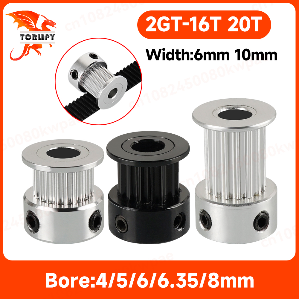 Lead Screw 8Mm - 1/5/10pcs GT2 20Teeth 16 Teeth Pulleys