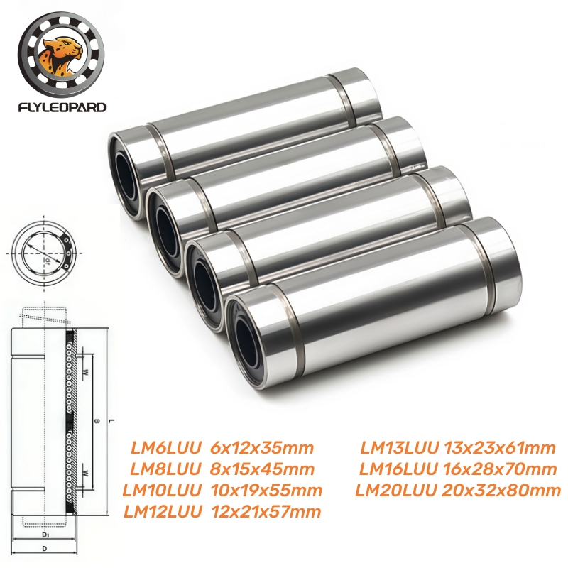 1pcs LM3UU LM4UU LM6UU LM8UU L - Lm8Uu Bearing recension och pris