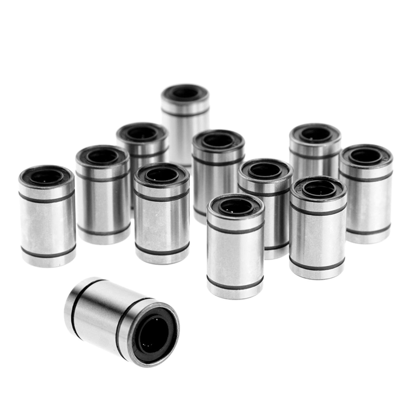10Pcs LM6UU LM8UU LM10UU LM12U - Linear Rod 8Mm recension och pris