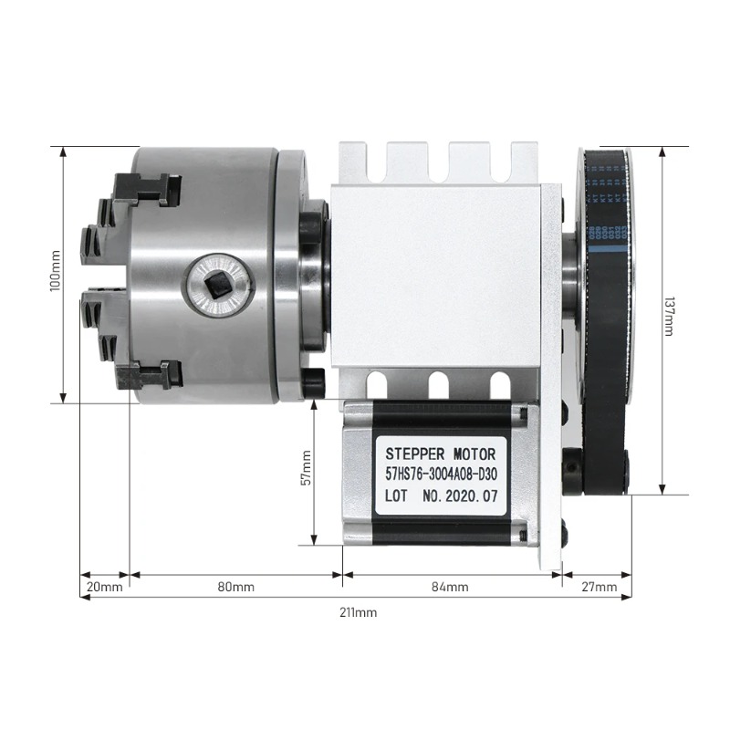 Nema 23 Stepper Motor 6:1 K12- - Nema23 Stepper recension och pris