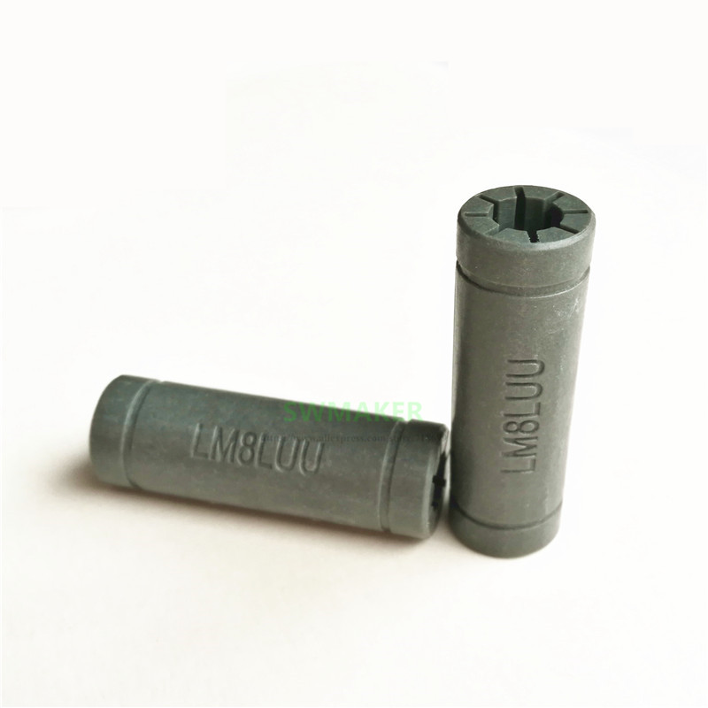 1Pc Solid Polymer LM8LUU Linea - Lm8Uu Bearing recension och pris