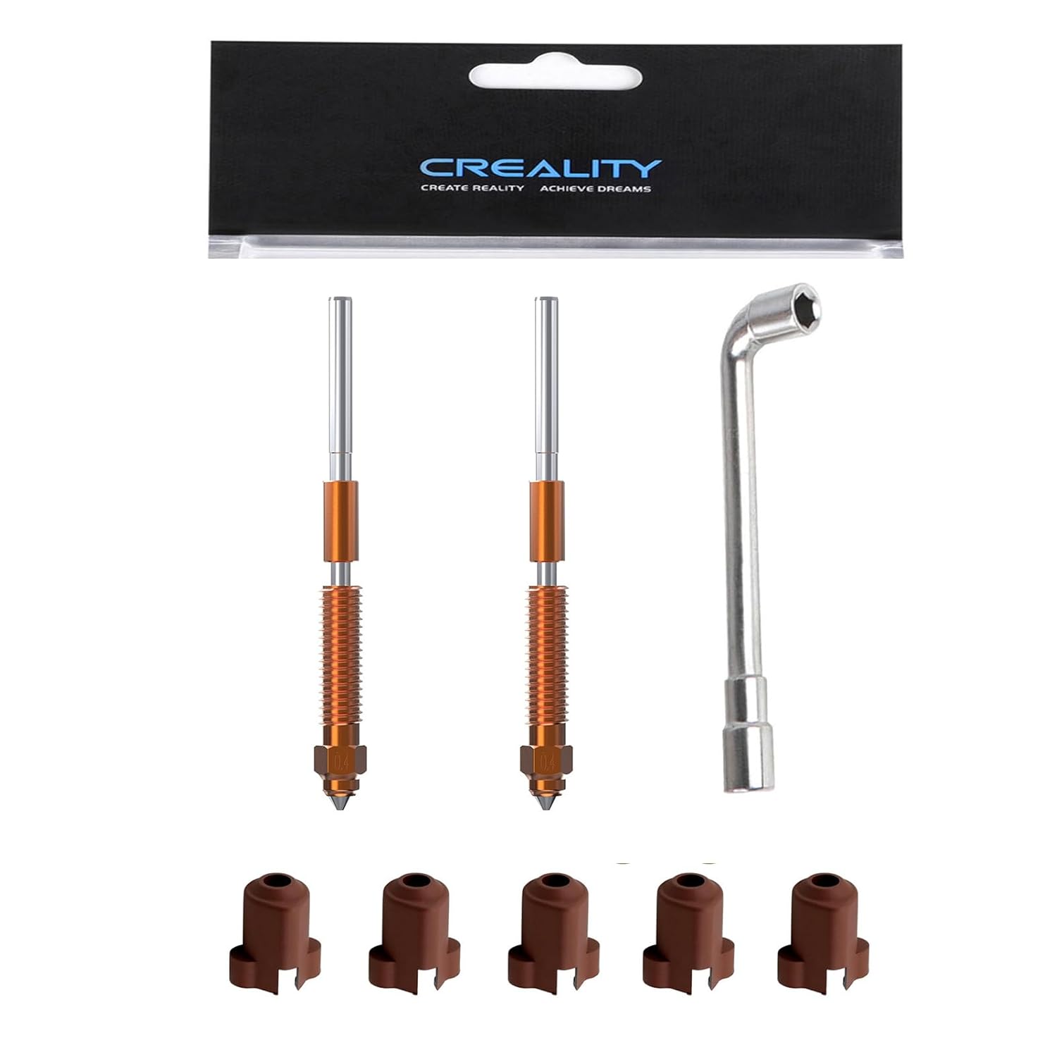 1/3/5PCS Creality K1C Nozzle,  - Aluminium Profile 2020 recension och pris