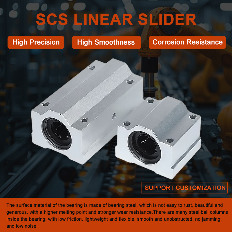 1pc SC8LUU SCS8LUU 8mm Long Ty - Linear Rod 8Mm recension och pris