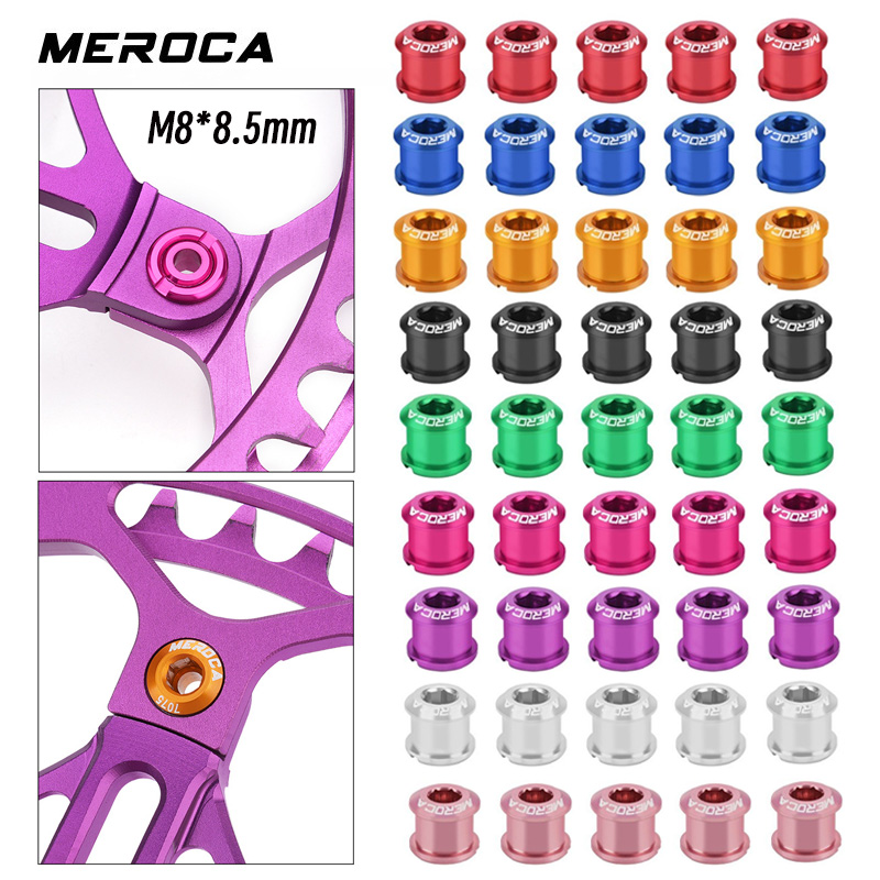 MEROCA 5pcs Chainring bolt dou - Lead Screw 8Mm recension och pris