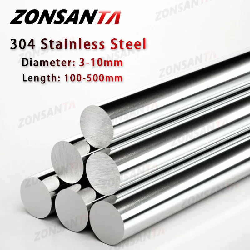 1pcs 304 Stainless Steel Rod D - Linear Rod 8Mm recension och pris
