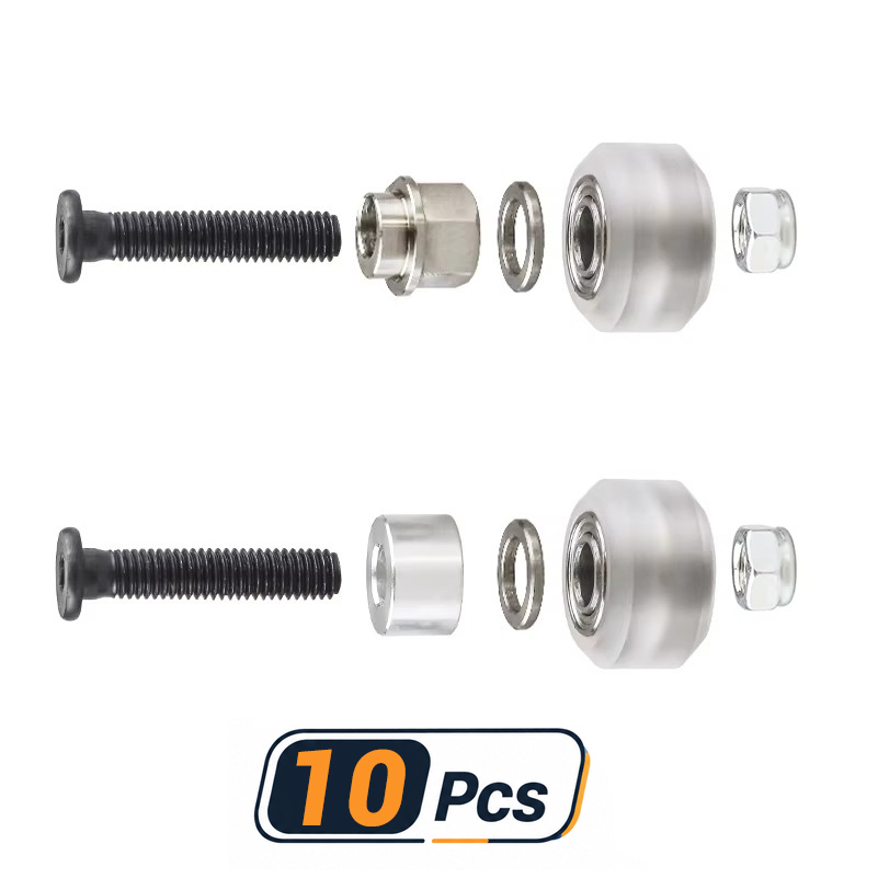 10Pcs Openbuilds Polycarbonate - V Slot Wheel recension och pris