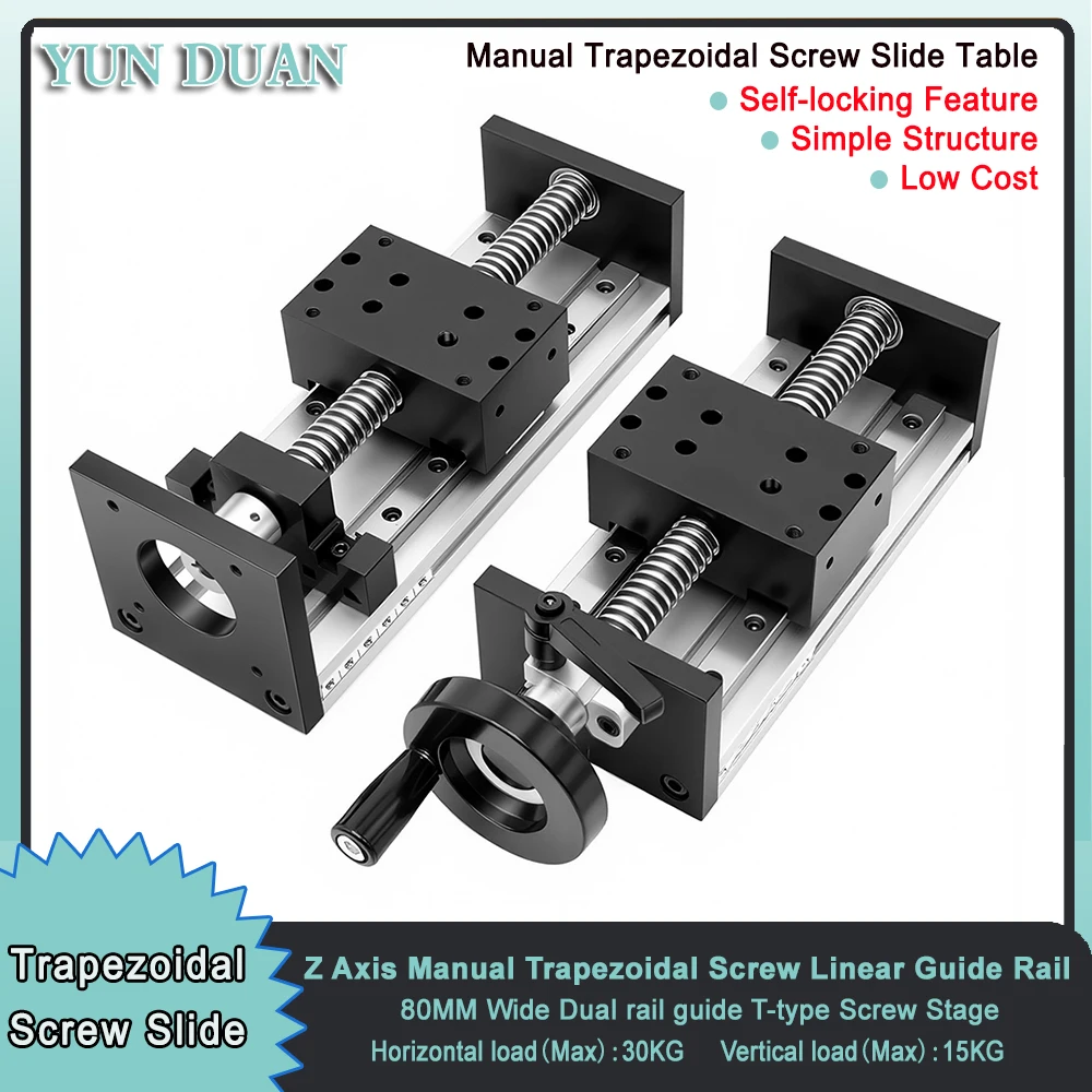 Z Axis 80mm Wide Trapezoidal s - Linear Rail recension och pris