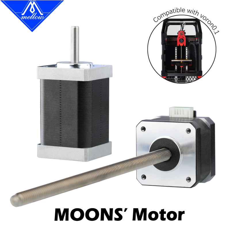 Mellow MOONS XY Shaft Nema 14  - Nema 17 Stepper recension och pris