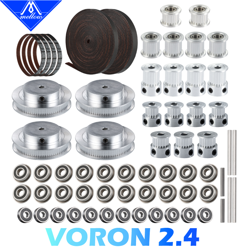 Mellow 3D Printer VORON 2.4 R2 - Gt2 Belt recension och pris