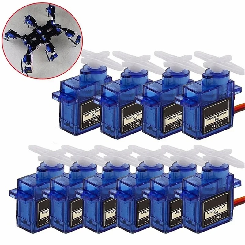 SG90 9G Micro Servo Motor Plas - Servo 9G recension och pris