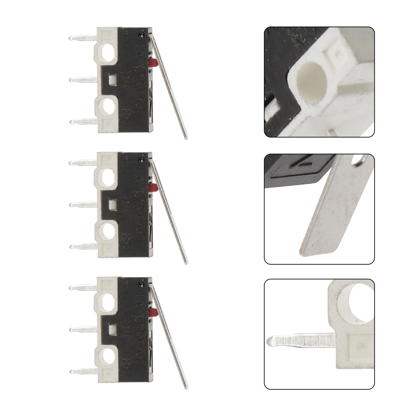 5Pcs Micro Limit Switch 3 Long - Limit Switch recension och pris