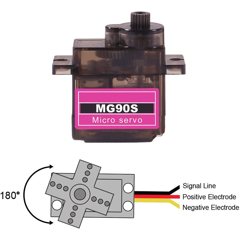 MG90S Servo 5/10/20/40Pcs All  - Servo 9G recension och pris