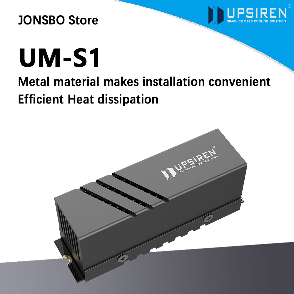 UPSIREN UM-S1 2280 Black SSD H - Aluminium Extrusion recension och pris